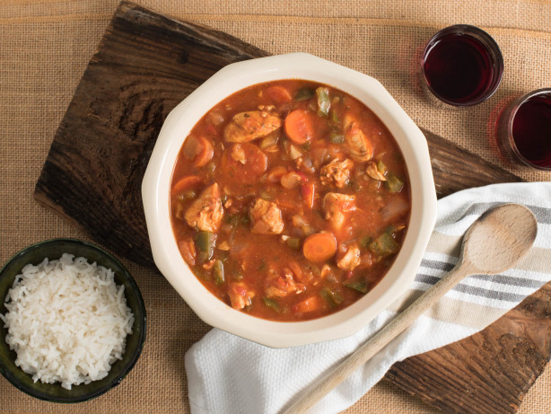 Cajun-Style Chicken Gumbo