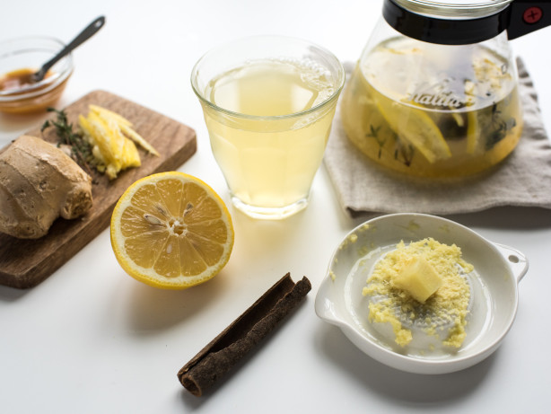 Cold & Flu: Ginger-Lemon Tea