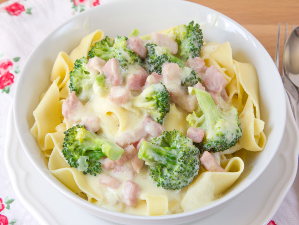 Broccoli Ham Stroganoff