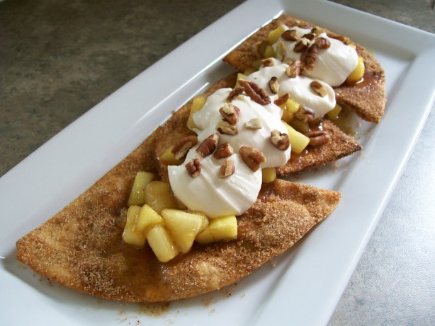 Apple Pie Nachos