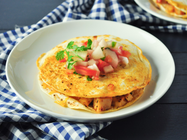 Healthy Chicken Quesadillas