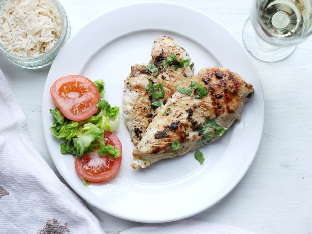 Grilled Cilantro Chicken