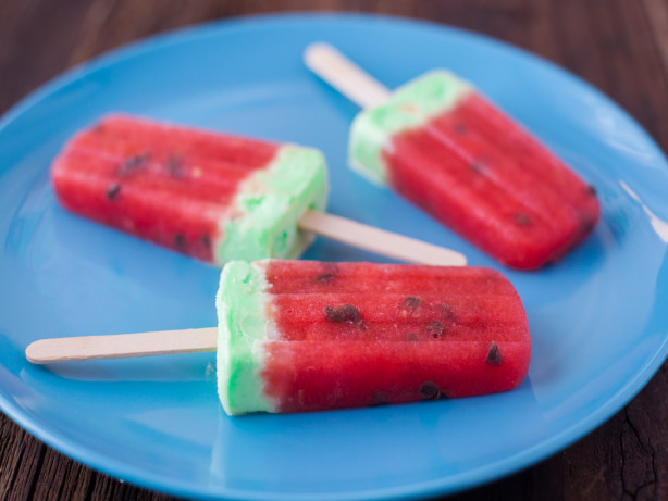 Watermelon Popsicles