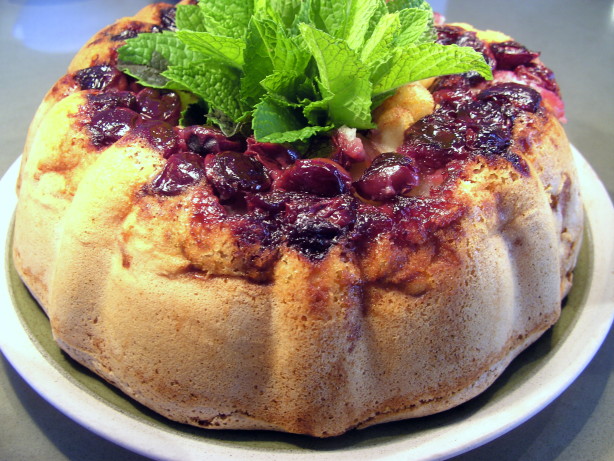 Apple & Sour Cherry Cake