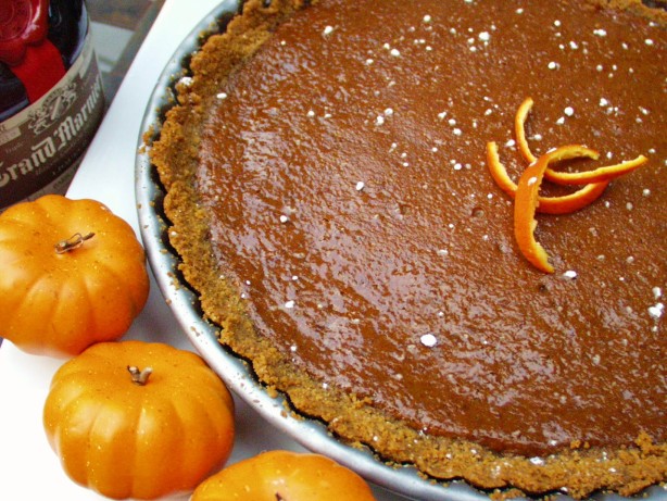 Pumpkin-Grand Marnier Tart