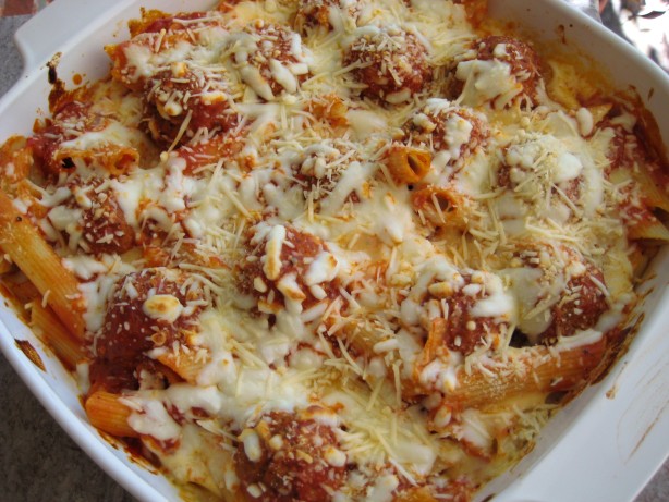 Italian Meatball Casserole