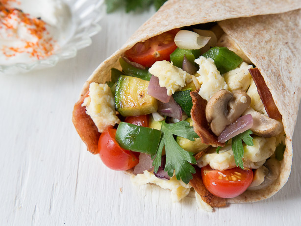 Healthy Italian Breakfast Wraps