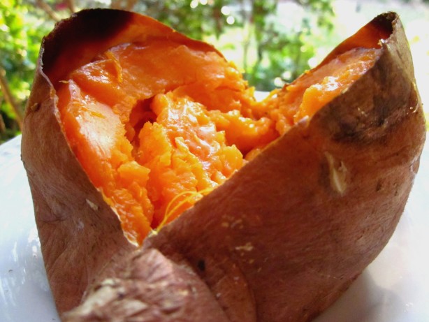 Slow Baked Sweet Potatoes