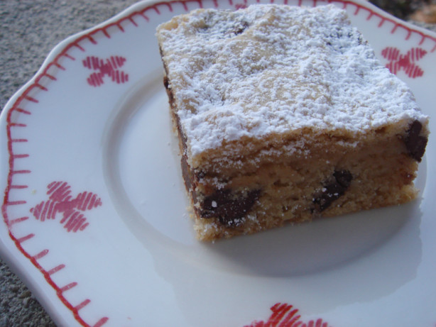 Vegan Chocolate Chip Bars