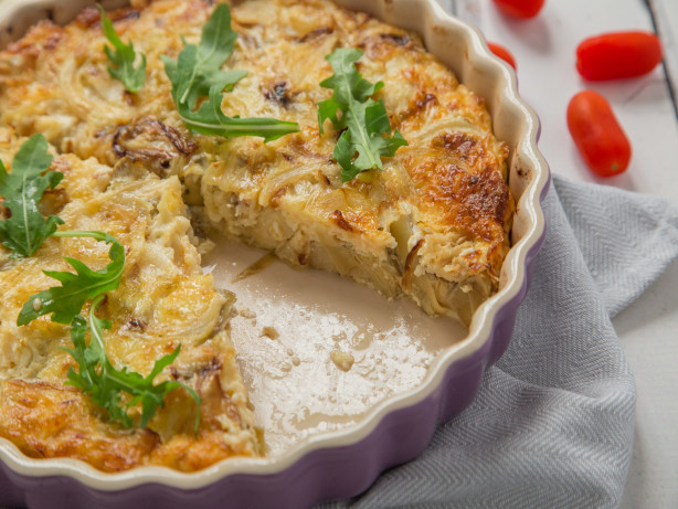 Artichoke & Two-Cheese Frittata