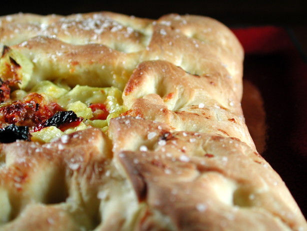 Artichoke, Tomato & Asiago Focaccia