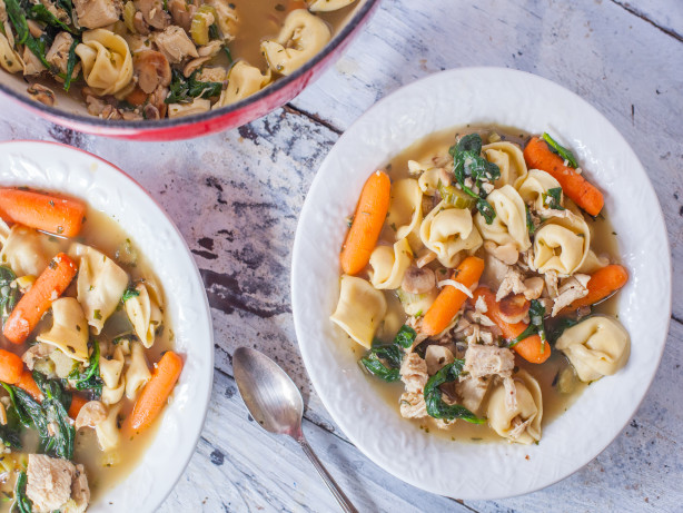 Chicken Tortellini Soup