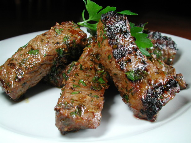 Marinated Grilled Lamb