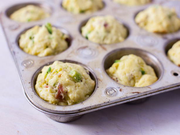 Avocado & Bacon Muffins