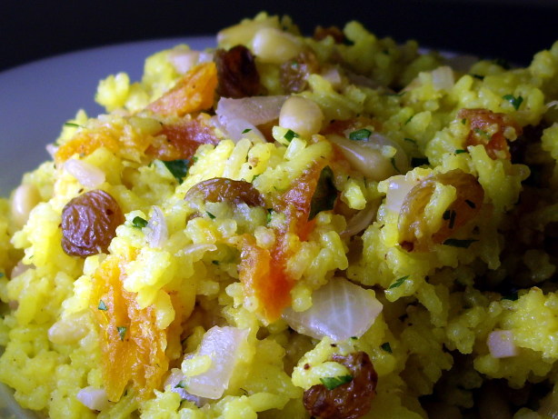Rice Salad with Fruit & Nuts