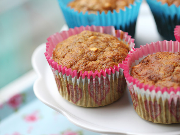 Oat Banana Nut Muffins