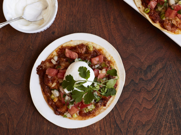 Barbecued Chicken Tostados