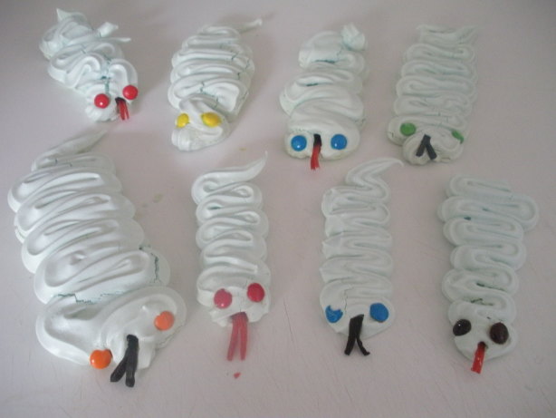 Snake Meringues
