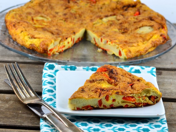 Pepper Potato Frittata