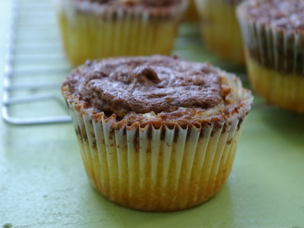 Nutella-Frosted Cupcakes