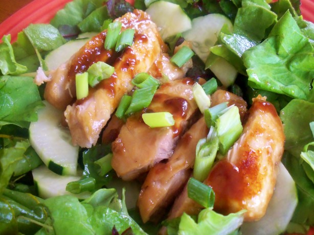 Asian-Style Grilled Chicken Salad