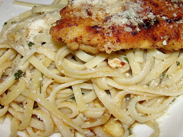 Fettuccine with Parsley Butter