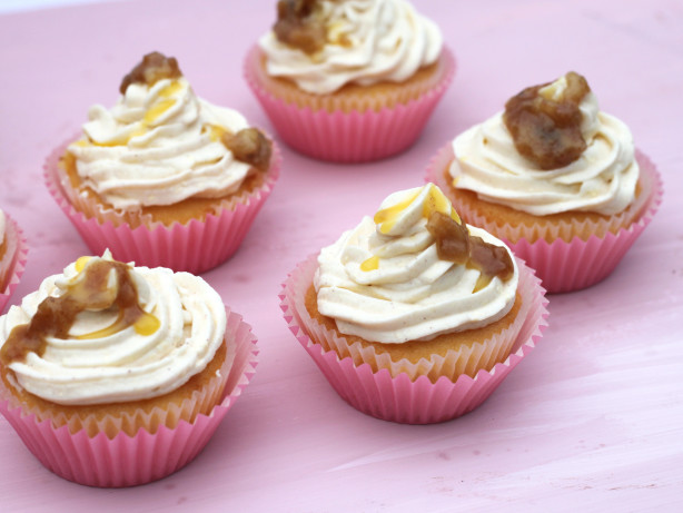 Banana Foster Cupcakes