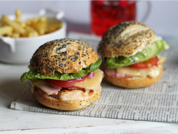 Chicken Cordon Bleu Sandwich