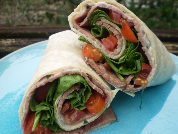 3-Point BLT Wraps
