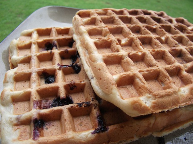 Gluten-Free Banana-Nut Waffles