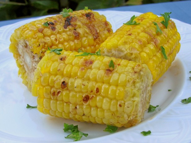 Grilled Corn With Hoisin-Orange Butter