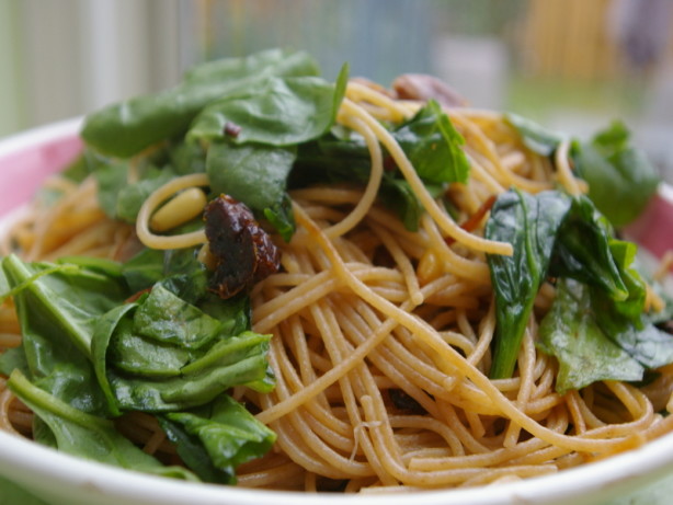 Lemon Linguine with Spinach & Prosciutto