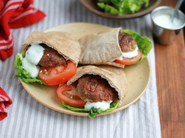 Chicken Pita Burger
