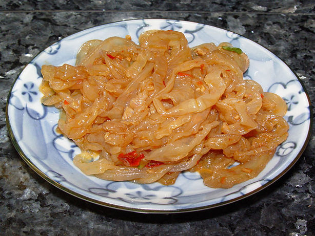 Sesame Jellyfish With Chili Sauce Recipe - Food.com