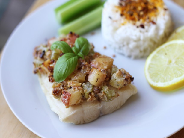 Lemony Waldorf Fish Fillets