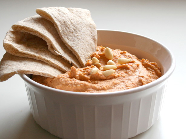 Roasted Red Pepper Hummus