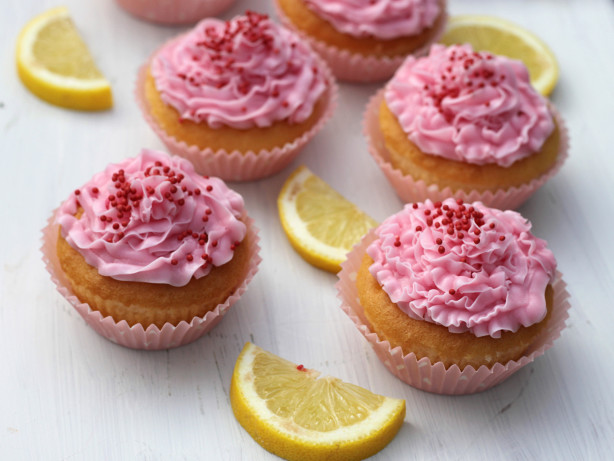 Pink Lemonade Cupcakes