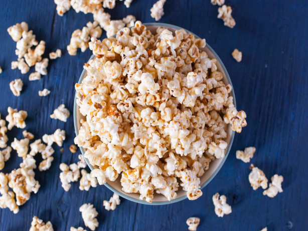 No-Bake Caramel Popcorn