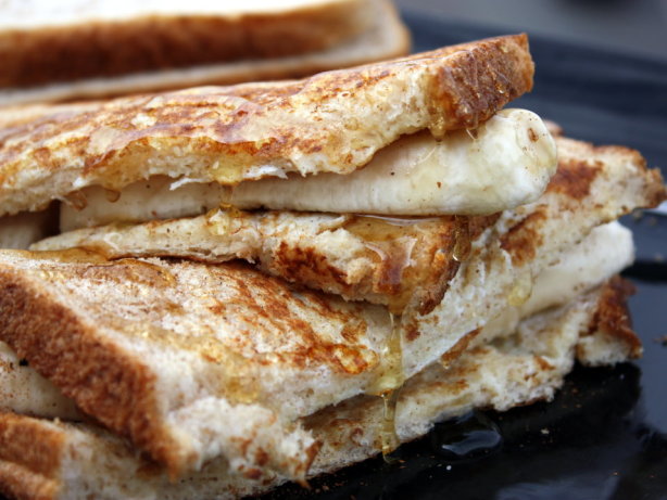 Honey Banana Toast
