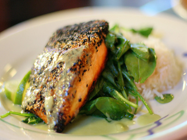 Sesame-Crusted Salmon