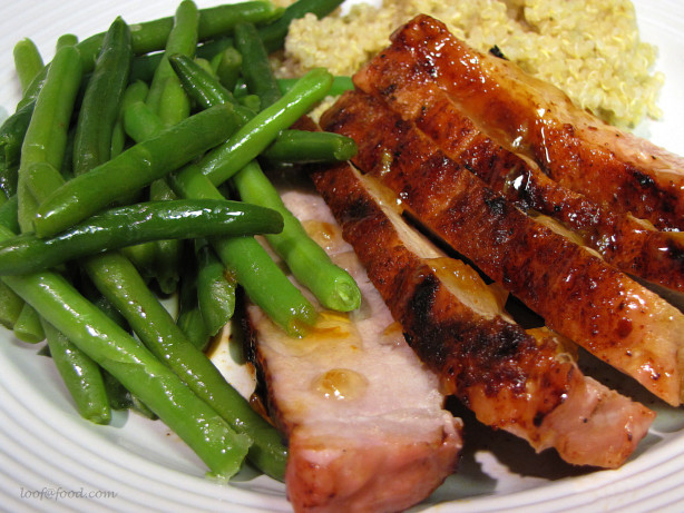 Citrus-Glazed Pork & Sugar Snap Peas
