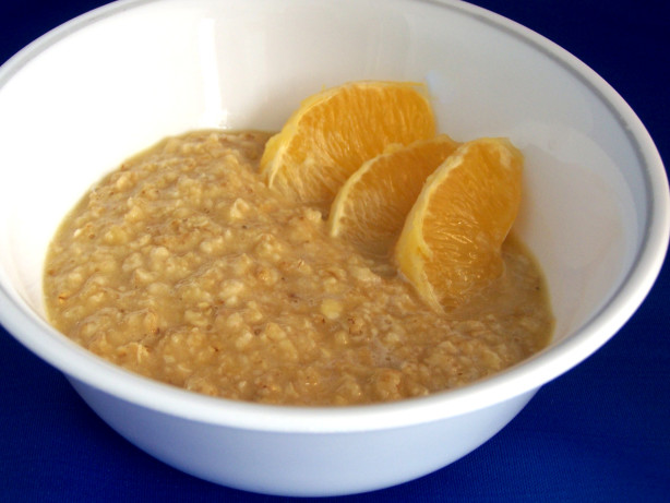 Orange Oatmeal