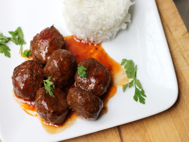 Sweet BBQ Meatballs