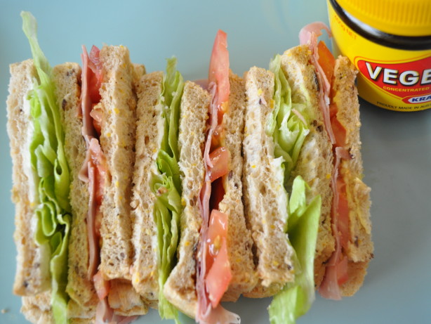 Australia: Vegemite Triple Decker Sandwich