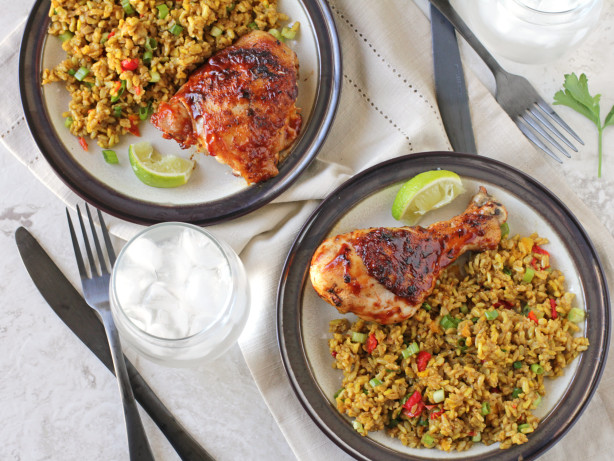 Grilled Caribbean Chicken