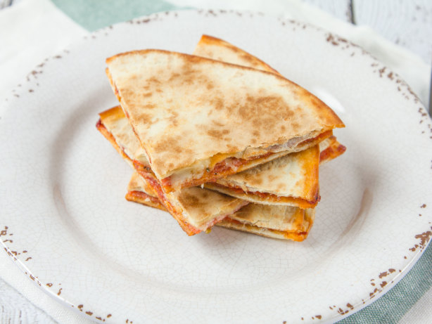 Lunchbox Pizza Quesadillas