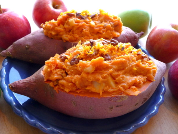Twist: Apple-Filled Sweet Potatoes