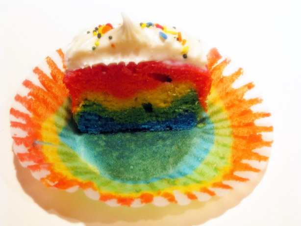 Colorburst Cupcakes