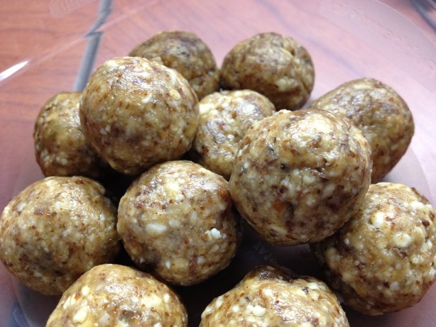 Almond & Tahini Date Balls