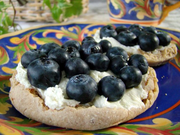 Mock Blueberry Cream Cheese Danish